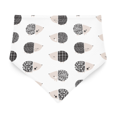 Μπαμπού μαντήλι/σαλιάραHedgehogs boys