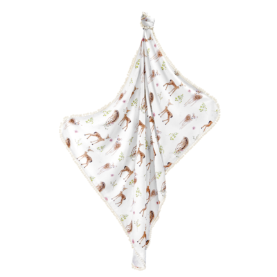 Καλοκαιρινή κουβέρτα μπαμπού (ΠΟΜ ΠΟΜ) XL Fawns