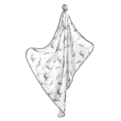 Καλοκαιρινή κουβέρτα μπαμπού (ΠΟΜ ΠΟΜ) XL Star wolves