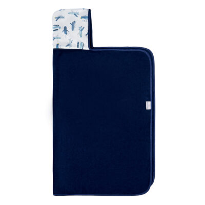 Μπαμπού μπουρνουζοπετσέτα Planes - Navy