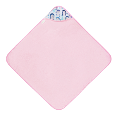 Μπουρνουζοπετσέτα μπαμού βρεφικήTrolls - Pink