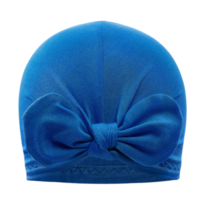 Μπαμπού τουρμπάνι - Cobalt - size: 1-2 yo