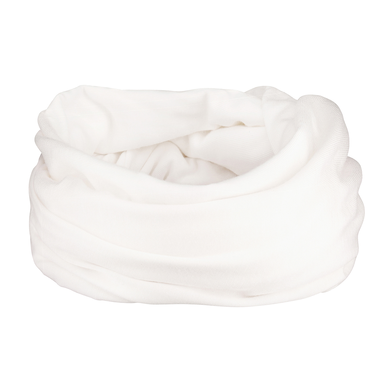 Μπαμπού infinity scarf Cream white : Size - for children