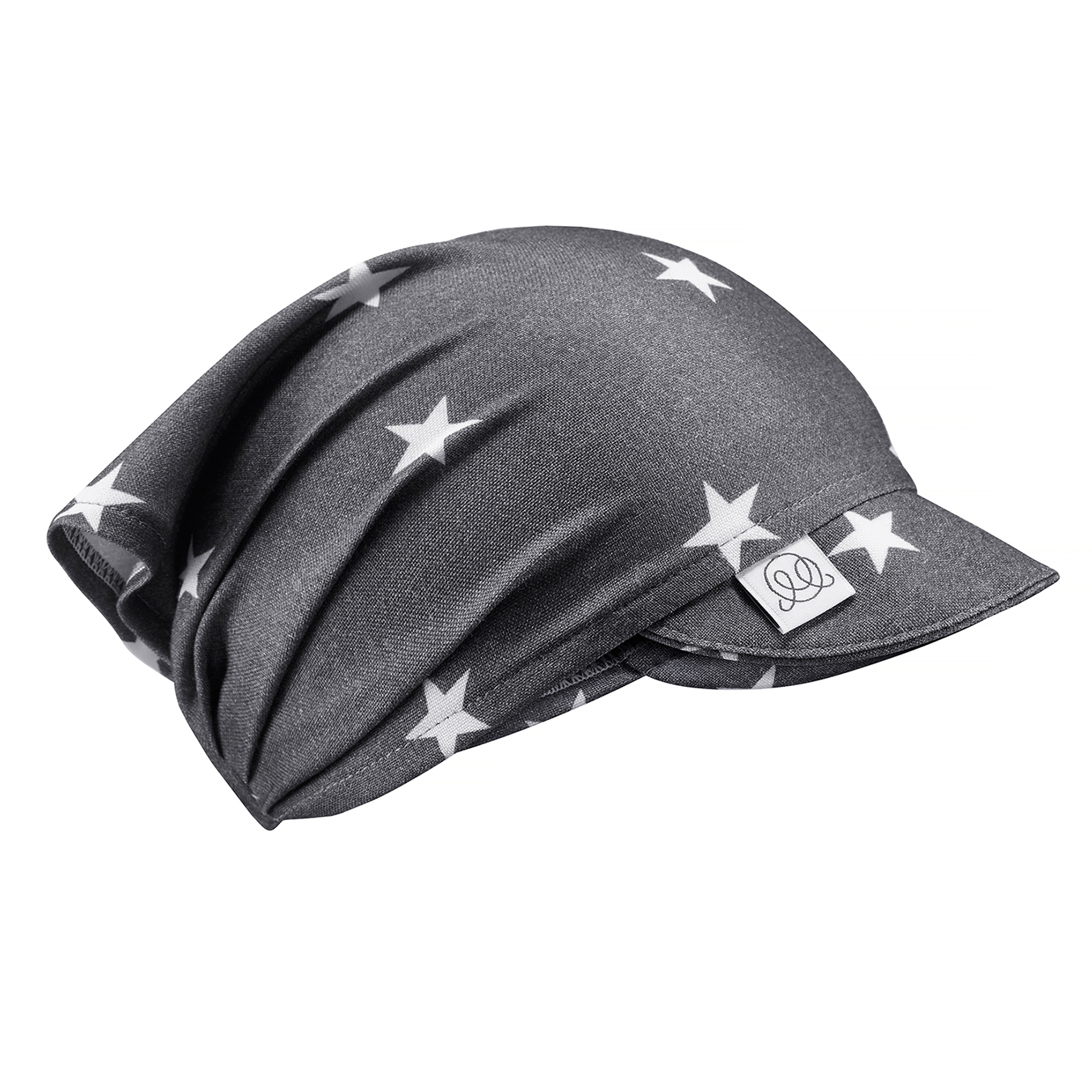 Μπαμπού καπέλο/μπαντάνα Stars - size 4 - 50-54 cm