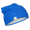 Μπαμπού βρεφικό σκουφί διπλής όψηςCobalt - Light grey : Size - 1-2 yo