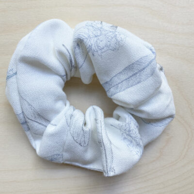 Μπαμπού scrunchie Heavenly feathers
