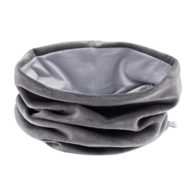 Κασκολ κλειστό μπαμπού/minky  Grey