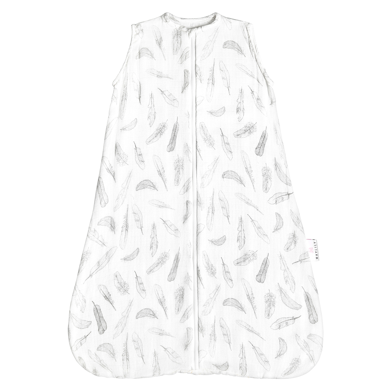 Anti-mosquito Υπνόσακος Silver feathers : Size - 2-6 mo