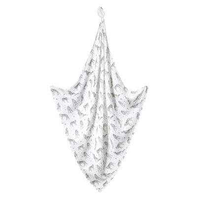 Πανάκι αγκαλιάς μπαμπού μουσλίναswaddle Star wolves