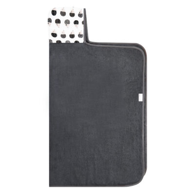 Μπαμπού μπουρνουζοπετσέτα Hedgehogs boys - Grey