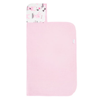 Μπαμπού μπουρνουζοπετσέτα Bunnies - Pink