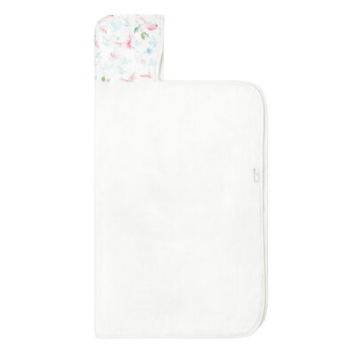 Μπαμπού μπουρνουζοπετσέτα Paradise birds - Cream