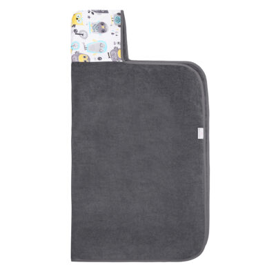 Μπαμπού μπουρνουζοπετσέτα Grey owls - Grey