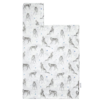 Πετσέτα μπαμπού μουσλίνα Star wolves