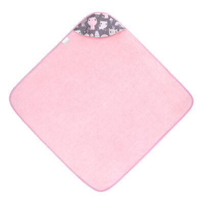 Μπουρνουζοπετσέτα μπαμού βρεφικήKotahontas - Pink