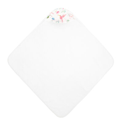 Μπουρνουζοπετσέτα μπαμού βρεφικήParadise birds - Cream