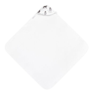 Μπουρνουζοπετσέτα μπαμού βρεφικήStar wolves - Cream