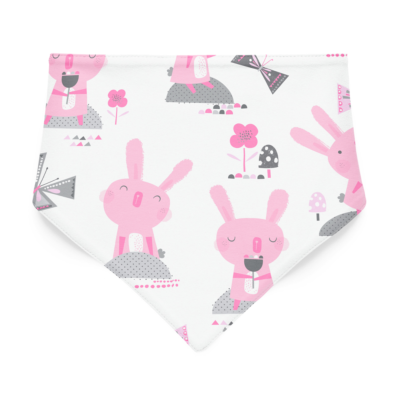 Μπαμπού μαντήλι/σαλιάραBunnies