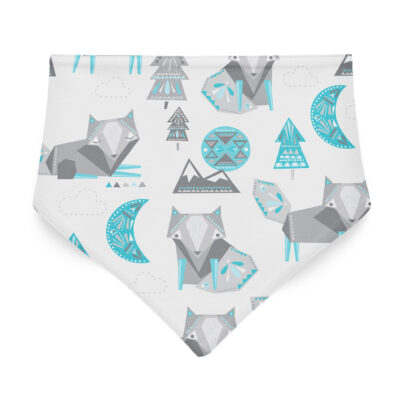 Μπαμπού μαντήλι/σαλιάραWolves