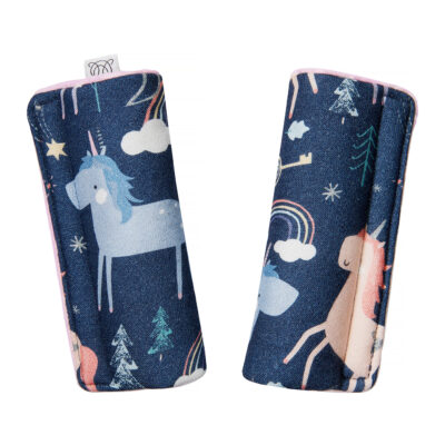 Μπαμπού προστατευτικό κάλυμμα ζωνών ασφαλείας Unicorns