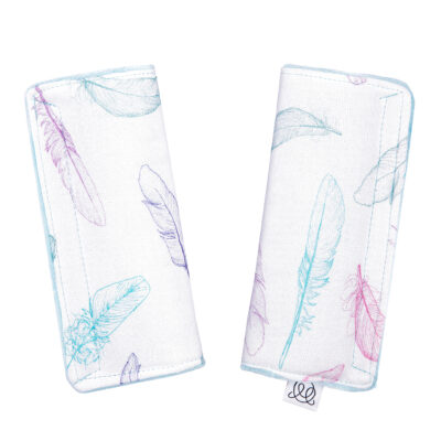 Μπαμπού προστατευτικό κάλυμμα ζωνών ασφαλείας Paradise feathers