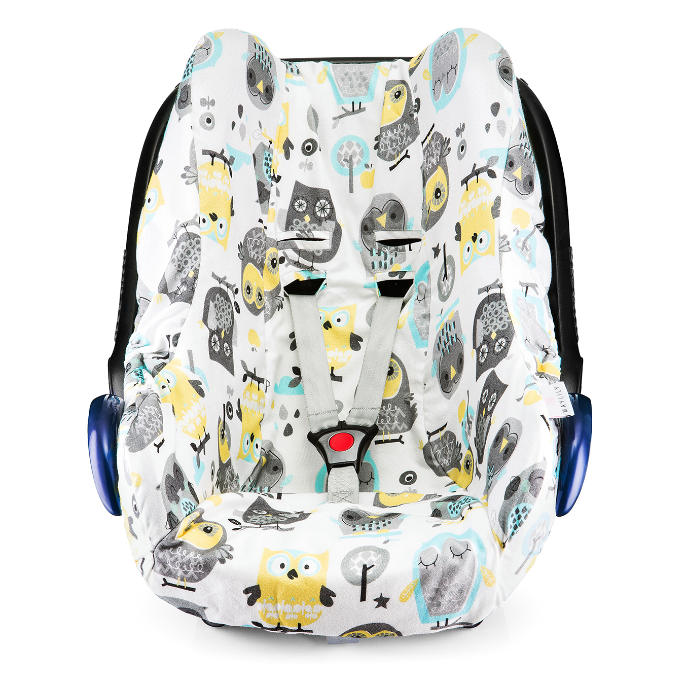 Μπαμπού κάλλυμα καθίσματος αυτοκινήτου Grey owls : Car seat - Maxi Cosi Citi & similar