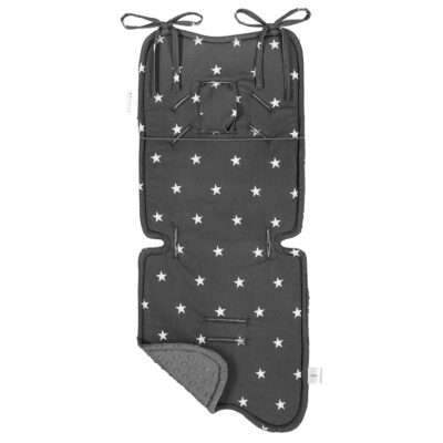 Μπαμπού προστατευτικό καροτσιού διπλής όψης Stars