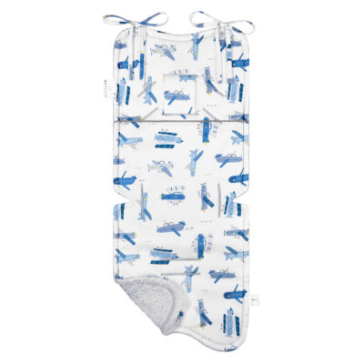 Μπαμπού προστατευτικό καροτσιού διπλής όψης Planes