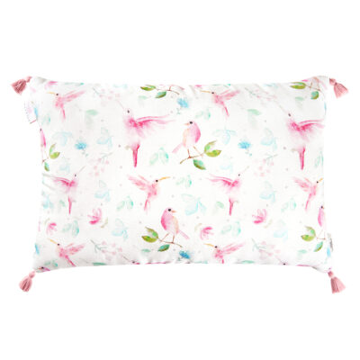 Μπαμπού μαξιλαράκι παιδικό (υψ. προφίλ) Paradise birds
