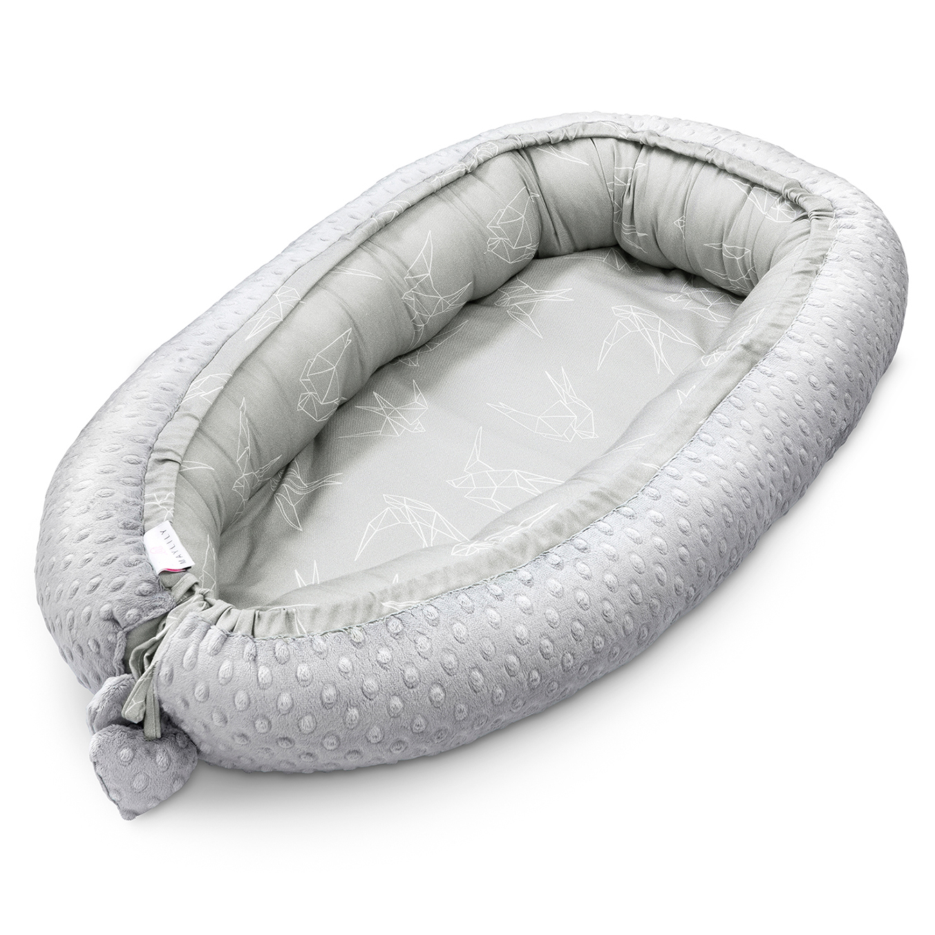 Μπαμπού φωλιά premium Swallows - Silver