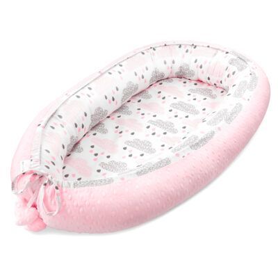 Μπαμπού φωλιά premium Blush rain - Blush