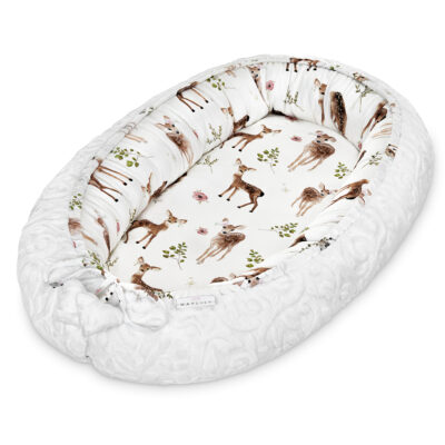 Φωλιά μπαμπού Luxe Fawns - White