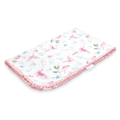 Καλοκαιρινή κουβέρτα μπαμπού (ΠΟΜ ΠΟΜ) Paradise birds