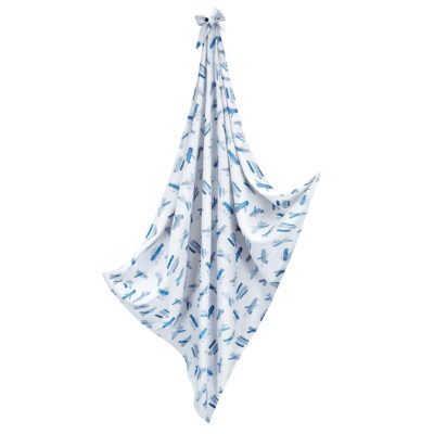 Καλοκαιρινή κουβέρτα μπαμπού XL Planes