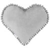 Μαξιλαράκι καρδιά Grey