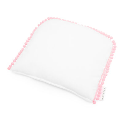 Μπαμπού μαξιλαράκι βρεφικό (χαμ. προφίλ) με πομ πομ  Japan