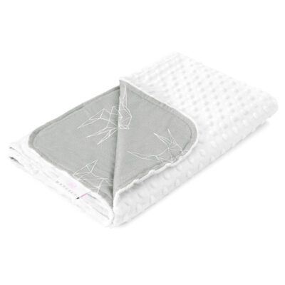 Ελαφριά κουβέρτα Swallows - White