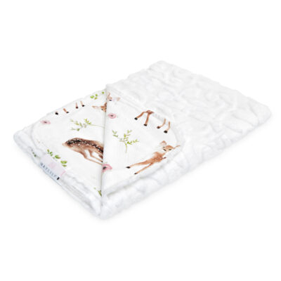 Lux ελαφριά κουβέρτα μπαμπού Fawns - White