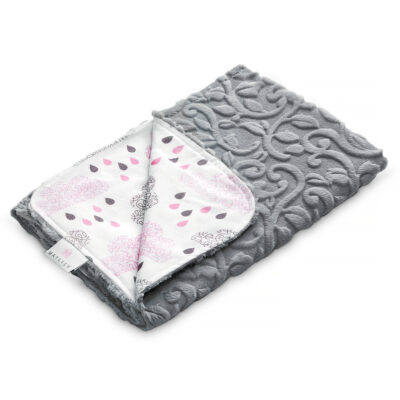 Lux ελαφριά κουβέρτα μπαμπού Blush rain - Grey