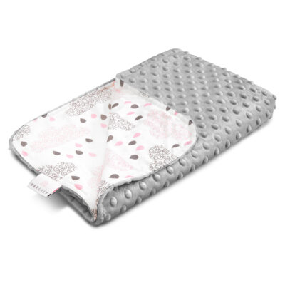 Ελαφριά κουβέρτα Blush rain - Silver