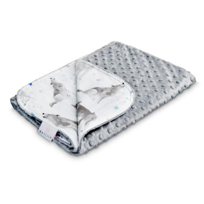 Ελαφριά κουβέρτα Star wolves - Silver