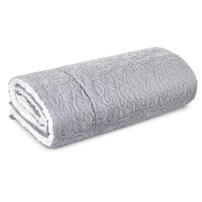 Κουβέρτα Rosetta Bianca