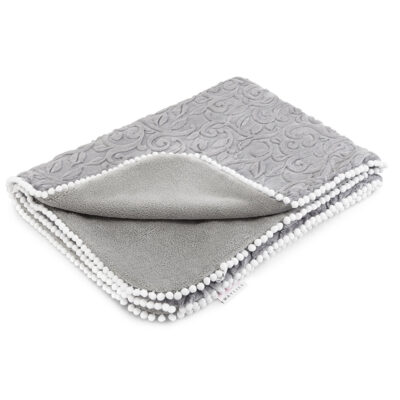 Κουβέρτα fleece Mist White