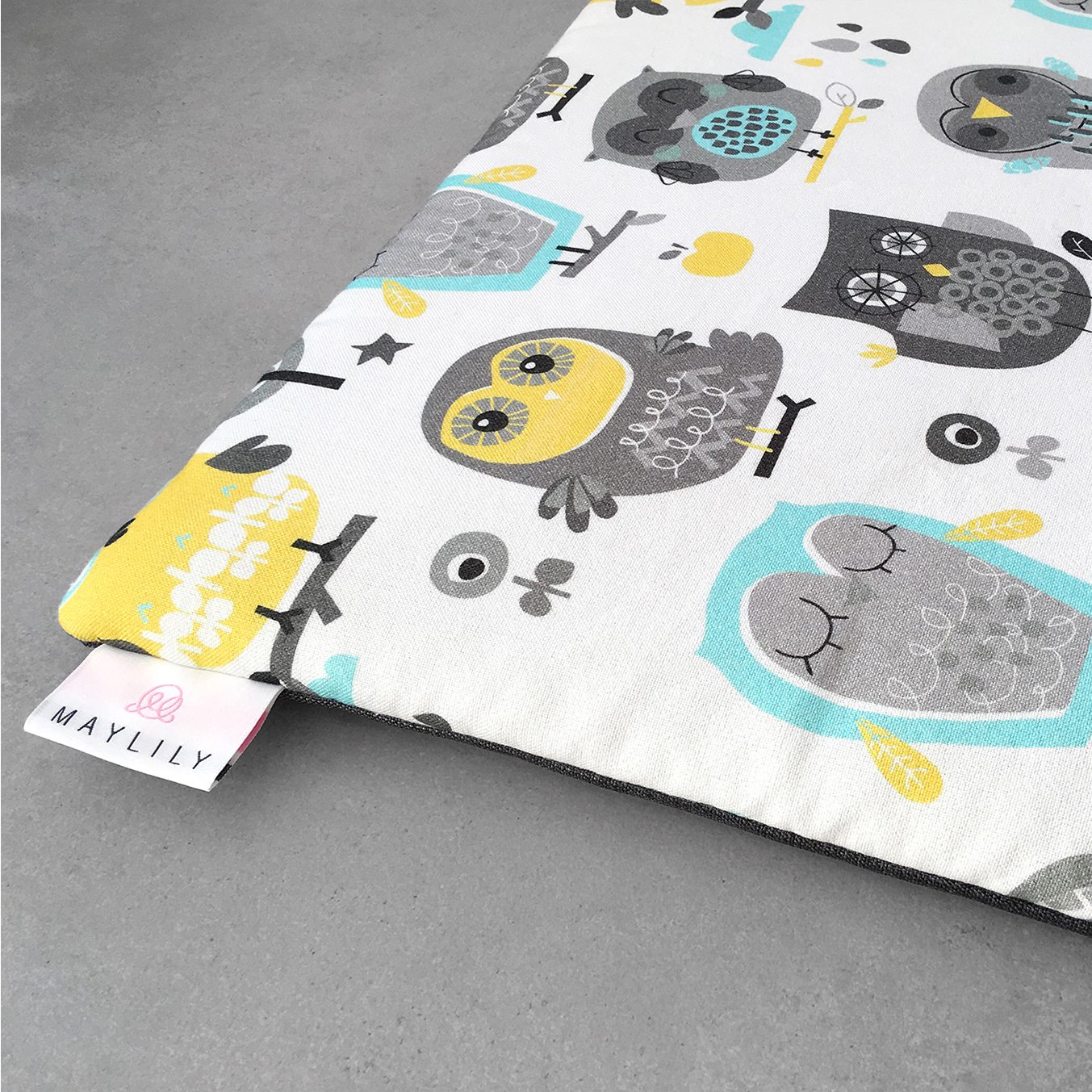 Χαλάκι παιχνιδιού M Grey owls