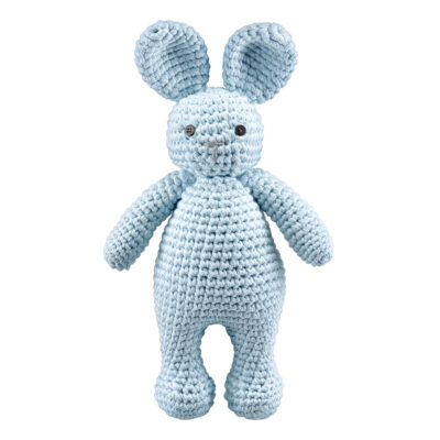Πλεκτό λαγουδάκιLight blue - eyes: buttons
