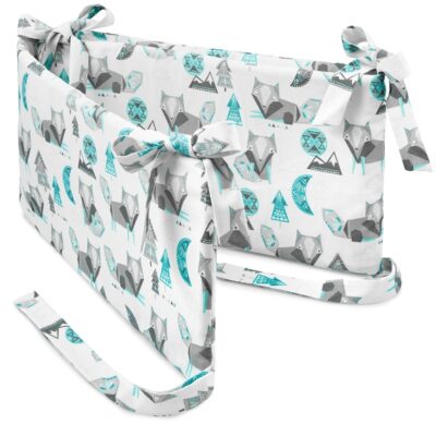 Πάντα παρκοκρέβατου μπαμπού viscose/βαμβάκι Wolves : Bed - 120x60cm, 48”x24”