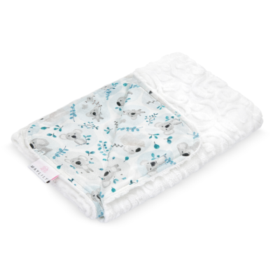 Lux ελαφριά κουβέρτα μπαμπού Koala - White