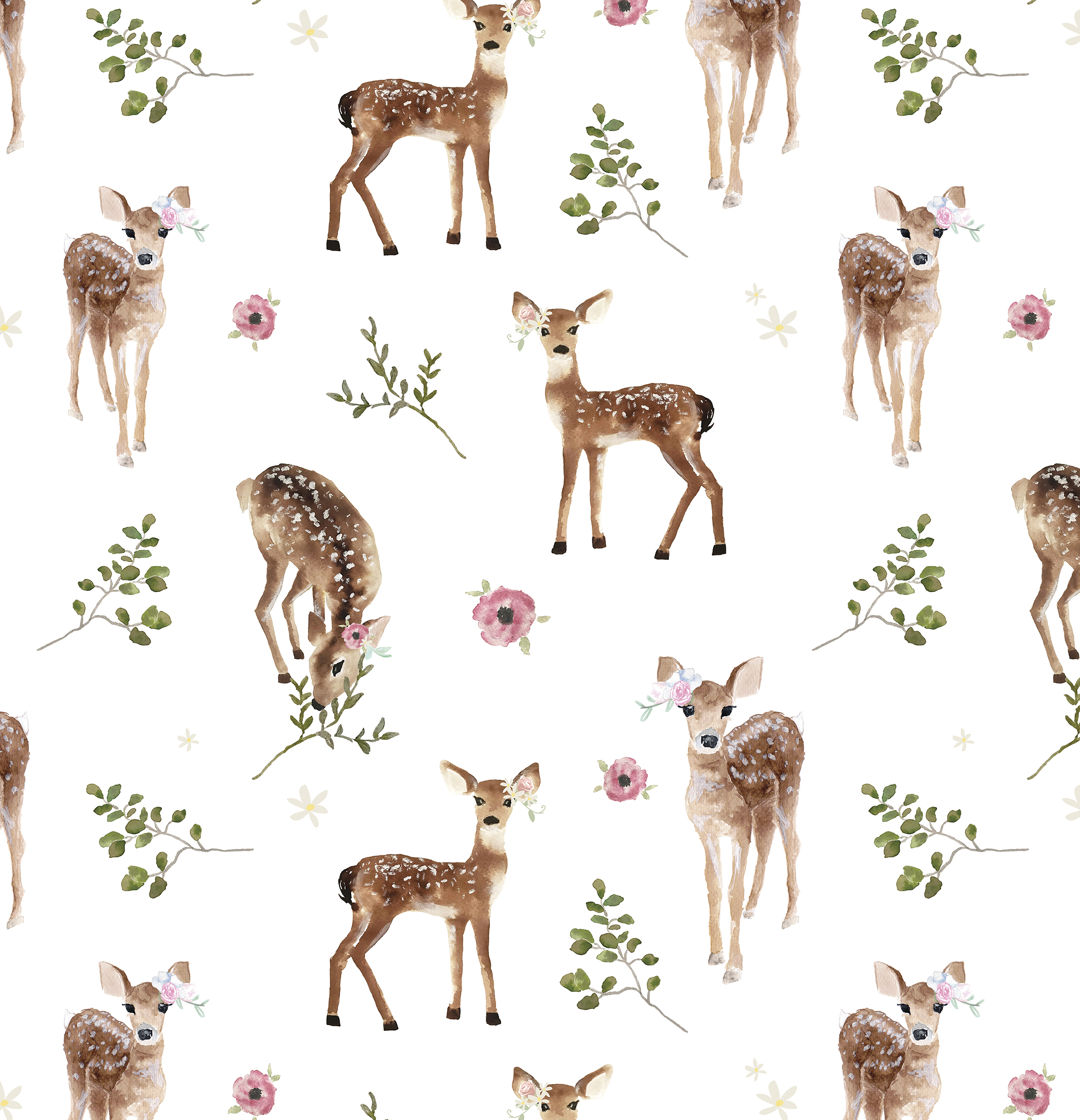 Πάντα παρκοκρέβατου μπαμπού viscose/βαμβάκι Fawns : Bed - 120x60cm, 48”x24”