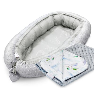 Φωλιά μπαμπού Heavenly birds - Silver